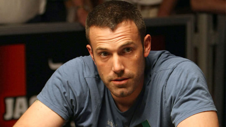 Ben Affleck playing poker