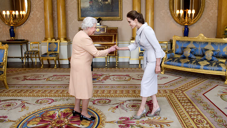 Queen Elizabeth II,Angelina Jolie